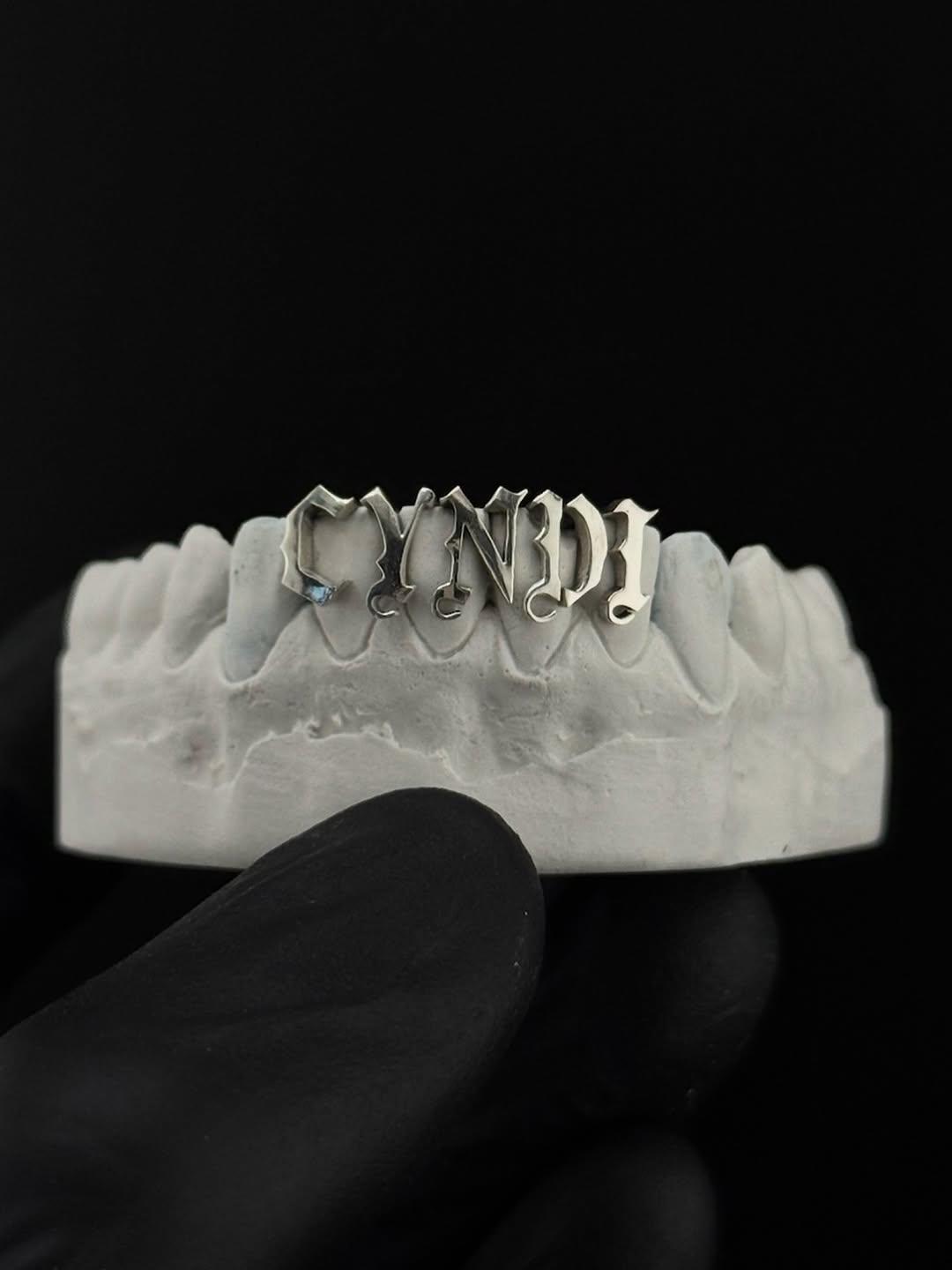 CYNDI Name Grillz · Dr. Mervan Dental Clinic